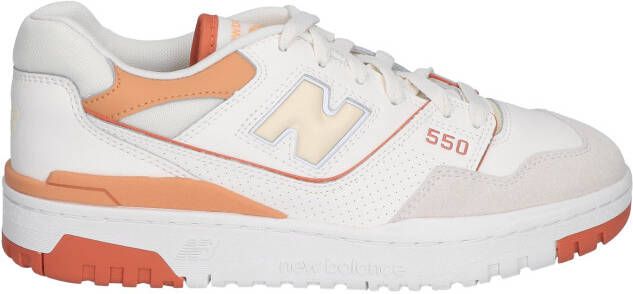 New balance 550 BBW550WA White Red Lage sneakers