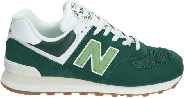 New balance 574 Kids Acidic Green Lage sneakers