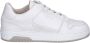 NUBIKK Lage Sneakers Dames Basket Court Maat: 44 Materiaal: Leer Kleur: Wit - Thumbnail 3