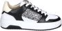 NUBIKK Lage Sneakers Dames Basket Court Dames Maat: 41 Materiaal: Leer Kleur: Wit - Thumbnail 4