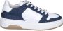 Nubikk Basket Court Women White Denim Lage sneakers - Thumbnail 4