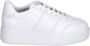 Nubikk Elise Wing Wit Leren Sneaker White Dames - Thumbnail 2