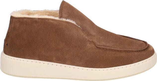 Nubikk Jiro Sua Fur Women Marron Suede Instapschoenen