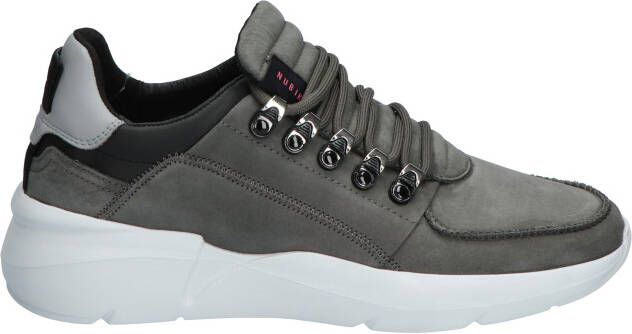 Nubikk Roque Roman Men Dark Grey Nubuck Lage sneakers