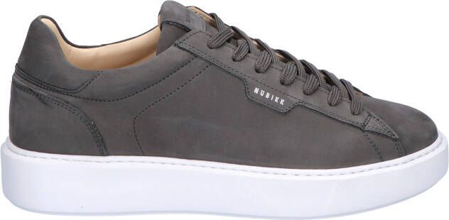 Nubikk Vince Tora Men Dark Grey Nubuck Lage sneakers