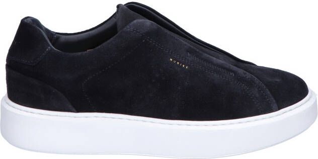 Nubikk Vince Viggo Men Blue Suede Sneakers slip-on-sneakers