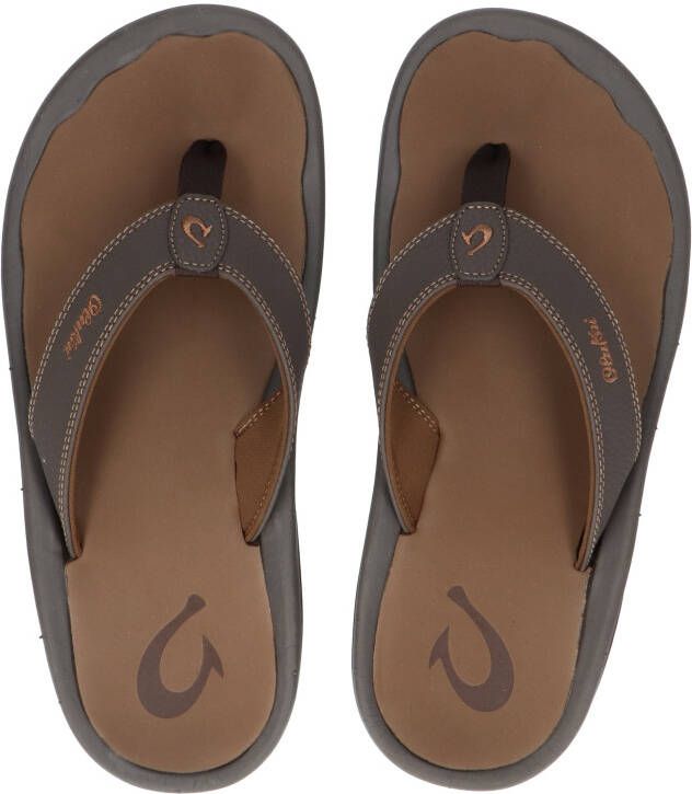 Olukai Ohana Dark Java Ray Slippers