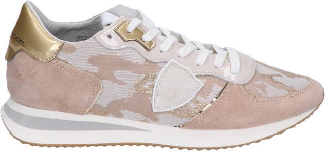 Philippe Model Tropez Women Camou Lamine Sabla Or Sneakers