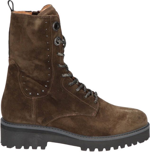 Piedi nudi 270202.05PN Muscat Brown H-Wijdte Veter boots