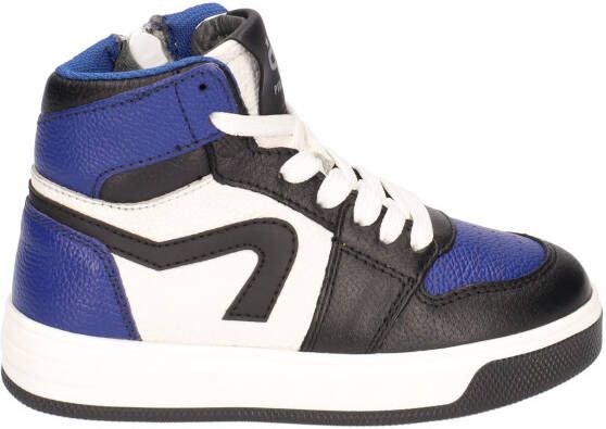 Pinocchio P1012 Cobalt Combi Sneakers hoge-sneakers