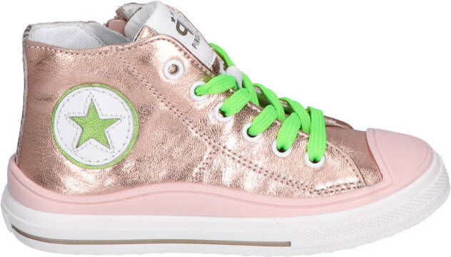 Pinocchio leren sneakers goud Meisjes Leer 21 | Sneaker van - Foto 6