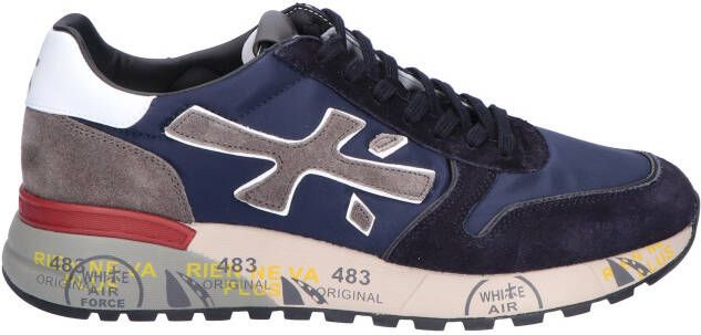 Premiata Mick Men 6421 Blue White Sneakers