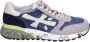 Premiata Blauwe Mick Sneakers met Gekleurde Details Multicolor Heren - Thumbnail 2