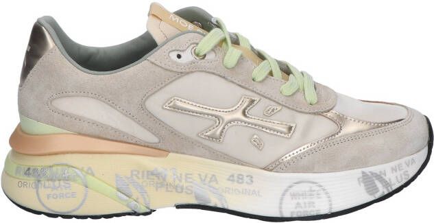 Premiata Moerun Women 7466 Beige Sneakers