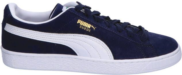 Puma Suede Classic Navy White Sneakers