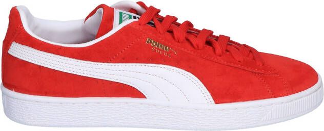 Puma Suede Classic Red White Sneakers