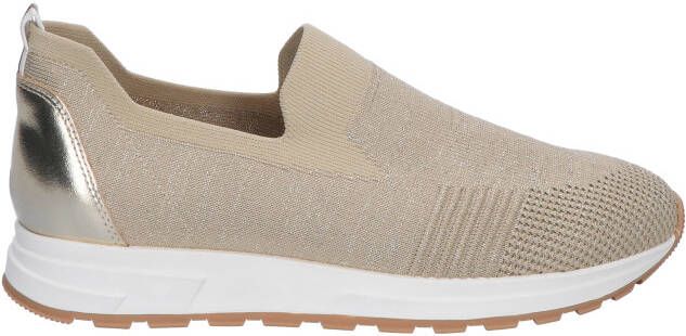 Rapid soul Wiene Beige Gold Sneakers slip-on-sneakers