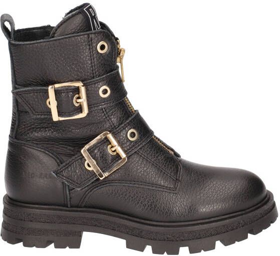 Red-rag 11236 922 Black Nappa Biker boots