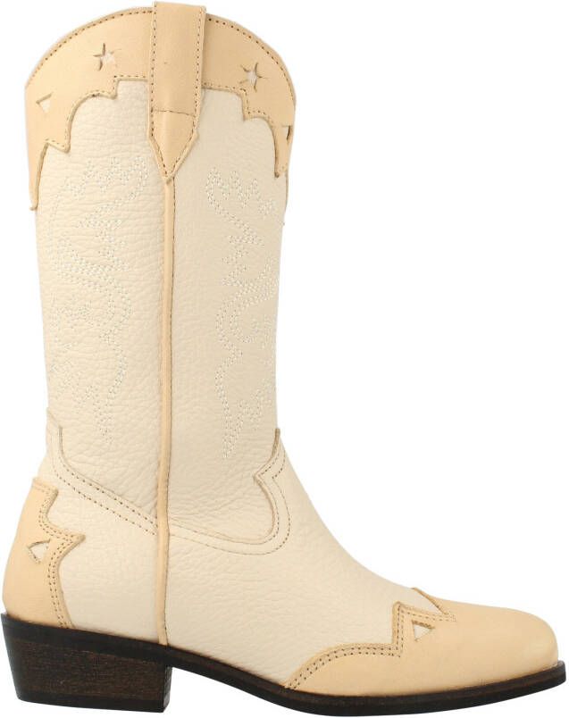 Red-rag 11242 Beige Combi Fantasy Western boots