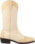 Red-rag 11242 Beige Combi Fantasy Western boots - Thumbnail 2