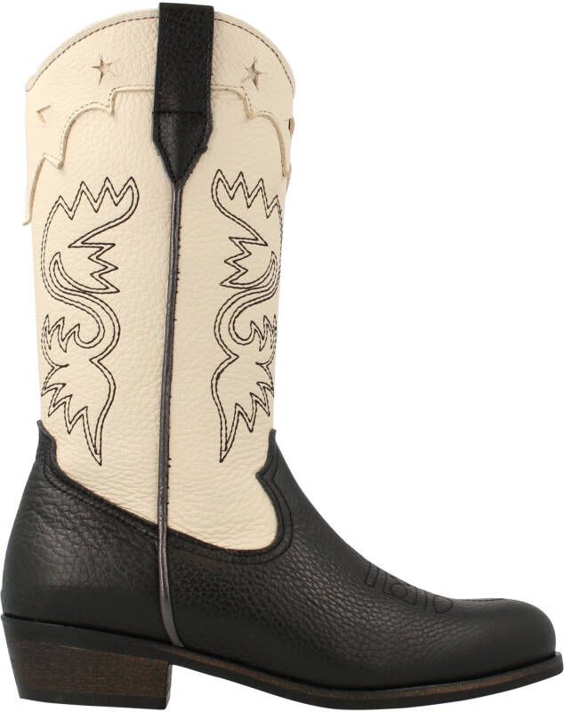 Red-rag 11242 Black Combi Fantasy Western boots