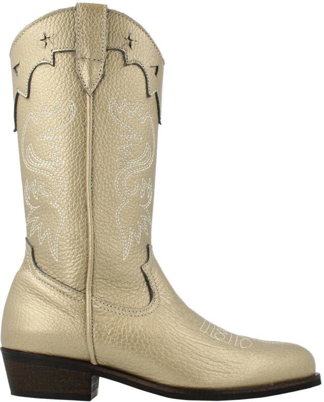 Red-rag 11242 Gold Metallic Western boots