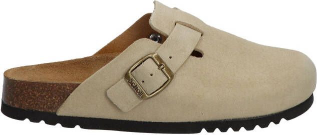 Scholl Fae Suede Beige Muilen