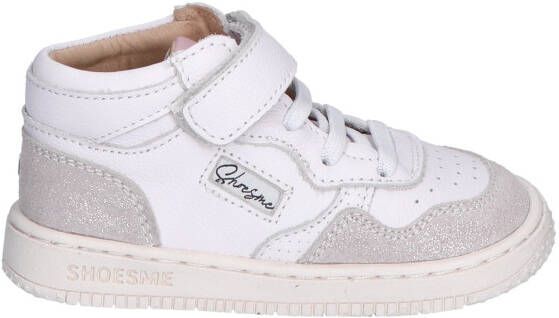 Shoesme BN24S008 White Grey Pink Baby-schoenen