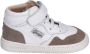 Shoesme Bn24s008 Hoge sneakers Leren Sneaker Wit - Thumbnail 4