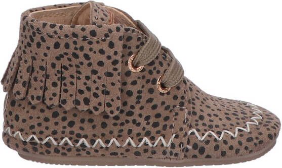 Shoesme BP24W008 Grey Dots Baby-schoenen