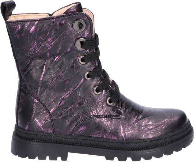 Shoesme NT24W007 Purple Black Boots