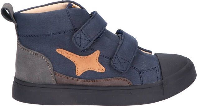 Shoesme SH24W041 Dark Blue Klittenbandschoenen