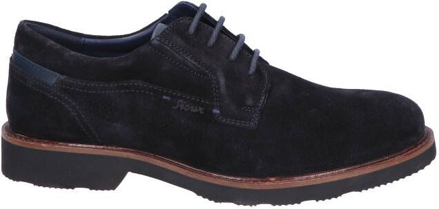 Sioux Dilip 716 Dark Blue H-Wijdte Veterschoenen