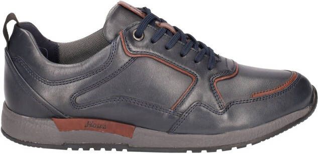 Sioux Rojaro-713 Blue G-Wijdte Veterschoenen