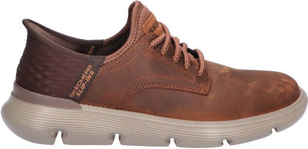 Skechers Garza Gervin Slip In Brown Veterschoenen