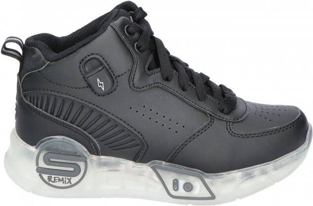 Skechers S Lights Remix Black Lage sneakers