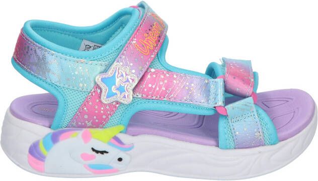 Skechers Unicorn Dreams Majestic Bliss Pink Multi Sandalen