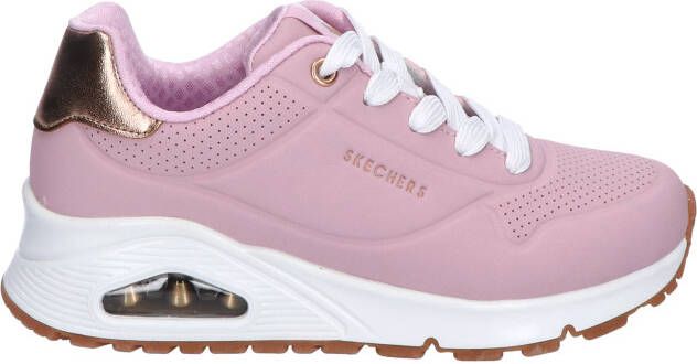 Skechers Uno Gen1 Shimmer Away Pink Sneakers