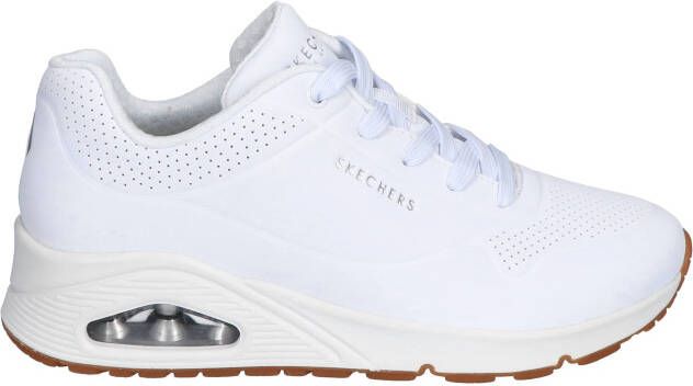 Skechers Uno Stand on Air Skech Air White Sneakers