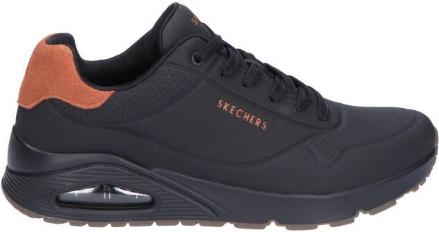 Skechers Uno Suited On Air Skech Air Black Sneakers