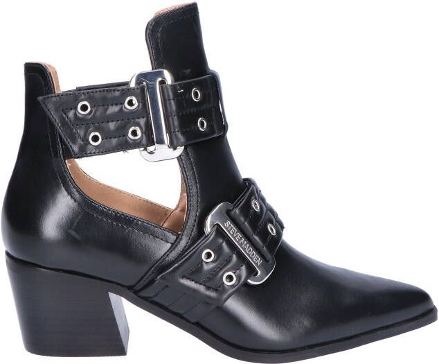 Steve Madden Grazia Black Patent Enkellaarzen