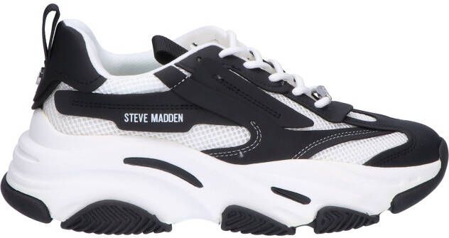 Steve Madden Pessession Black White Sneakers