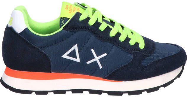 Sun 68 Tom Fluo 07 Navy Blue Sneakers