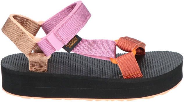 Teva Midform Universal Metallic Pink Metallic Multi Sandalen