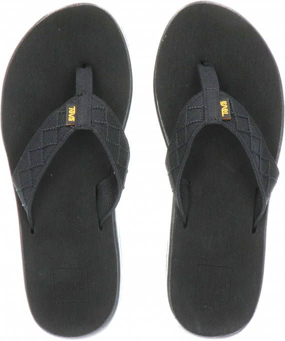 Teva Voya Flip Mahani Black Slippers