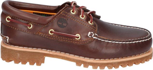 Timberland Authentics 3 Eye Classic Brown Veterschoenen