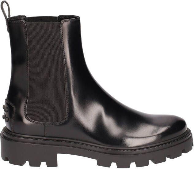 Tod's Chelsea Boots in Leather Black Chelsea boots