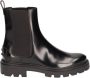 TOD'S Zwarte Chelsea-laarzen met rubberen zool Black Dames - Thumbnail 2