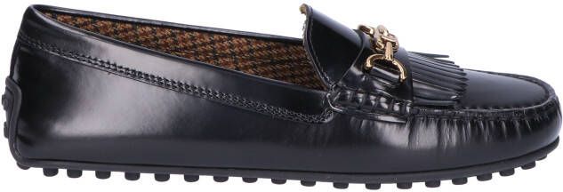 Tod's City Gommino Driving Shoe in Leather Black Instapschoenen