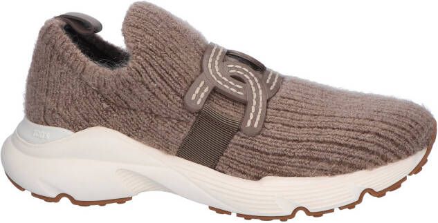 Tod's Slip On Stretch Brown Sneakers